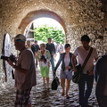After the Drawbridge Gate is the Vaulted tunnel. This used to be the room of the castle's gate keeper